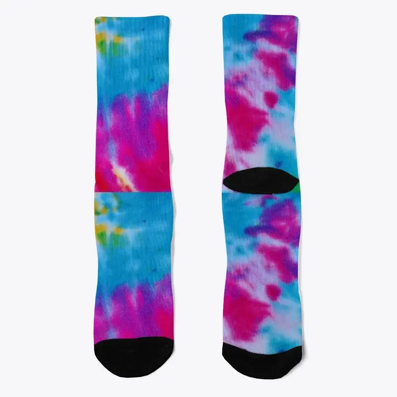 tie-dye socks